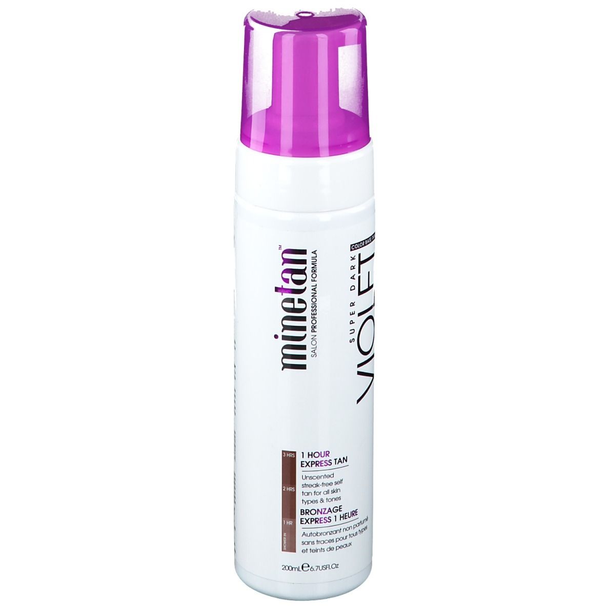 Minetan Autobronzant Mousse Violet