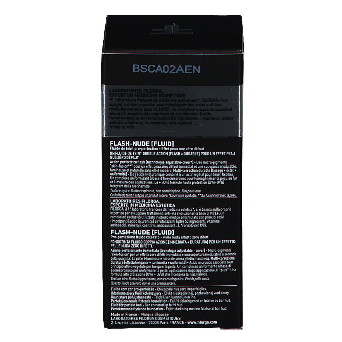 Filorga Flash-Nude [Fluid] Fluide de Teint Pro-Perfection SPF30 03 Nude Amber
