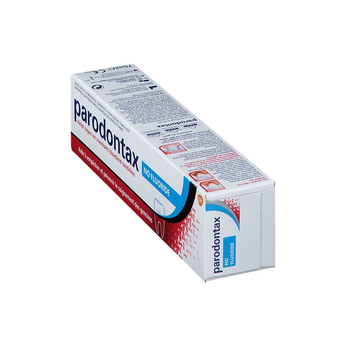 Parodontax No Fluoride Tandpasta 75 ml Farmaline