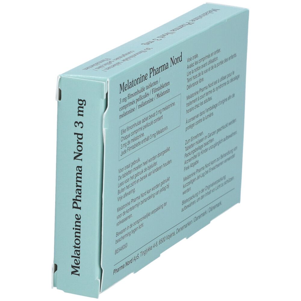 Pharma Nord Melatonine 3mg | mélatonine | Sommeil