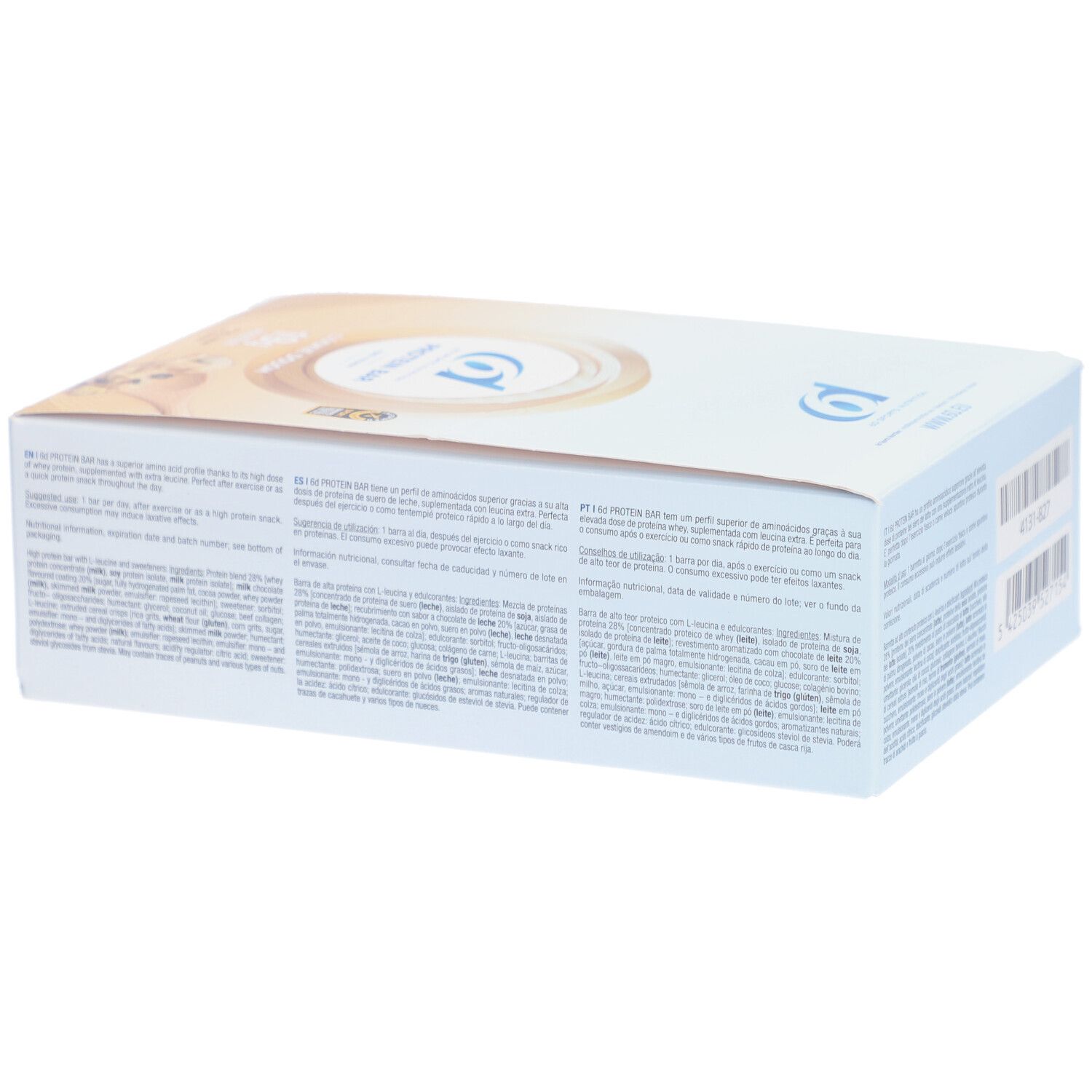 6D Sports Nutrition Protein Bar Cookie Dough