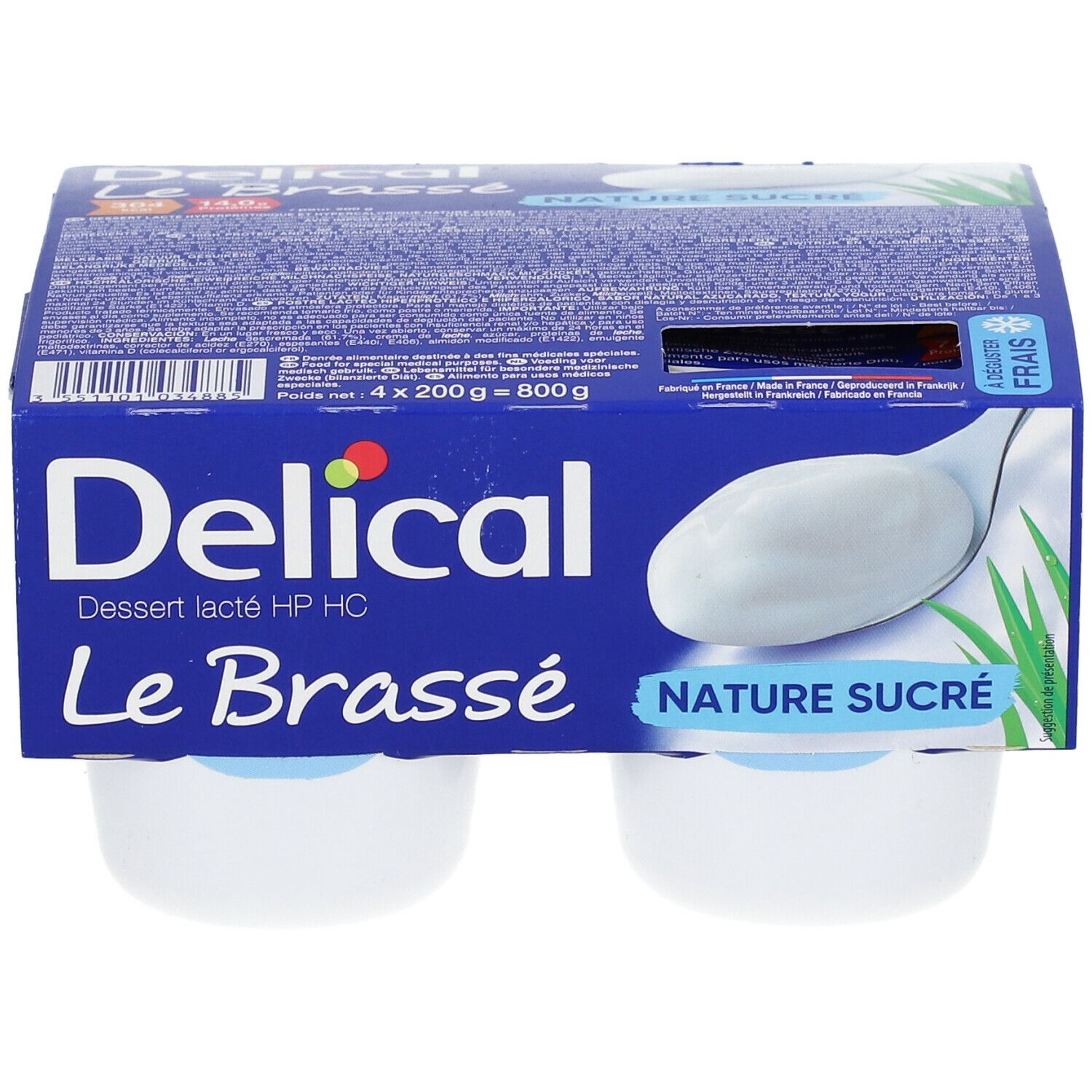 Delical Le Brassé Naturel