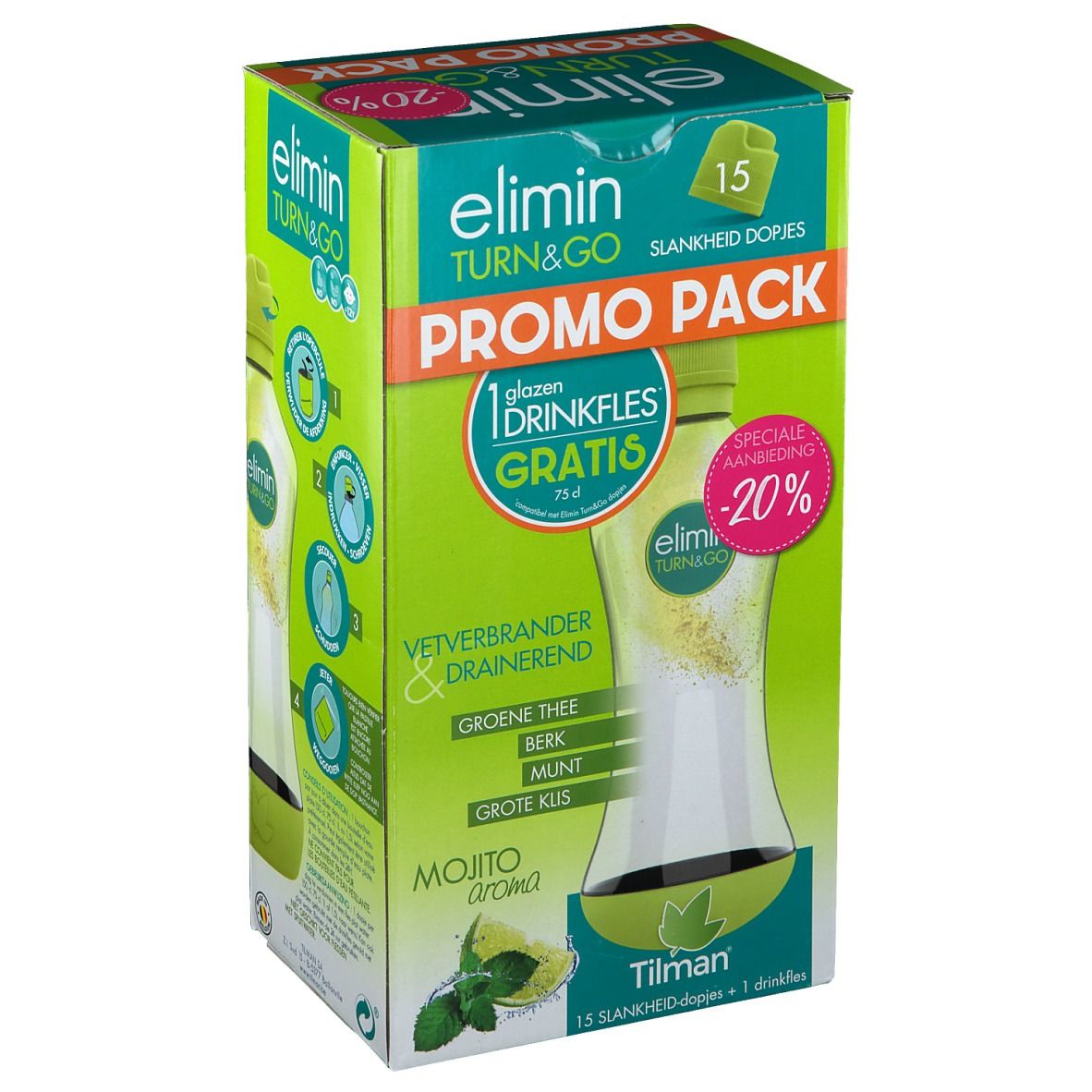 Elimin Turn & Go Mojito Verlaagde Prijs