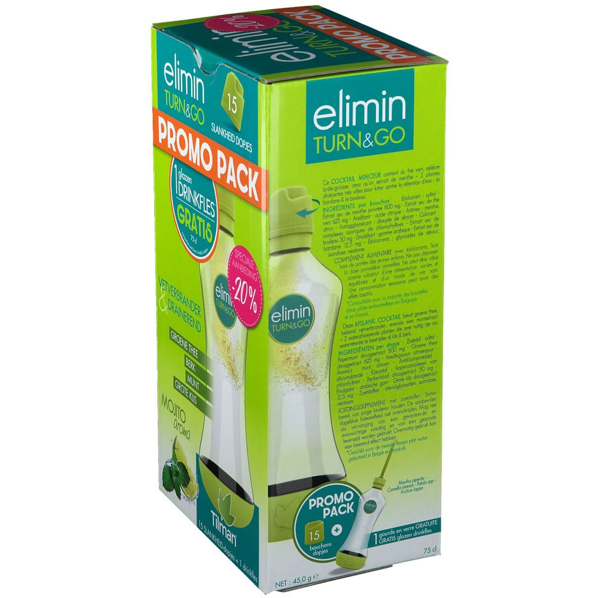 Elimin Turn & Go Mojito Verlaagde Prijs