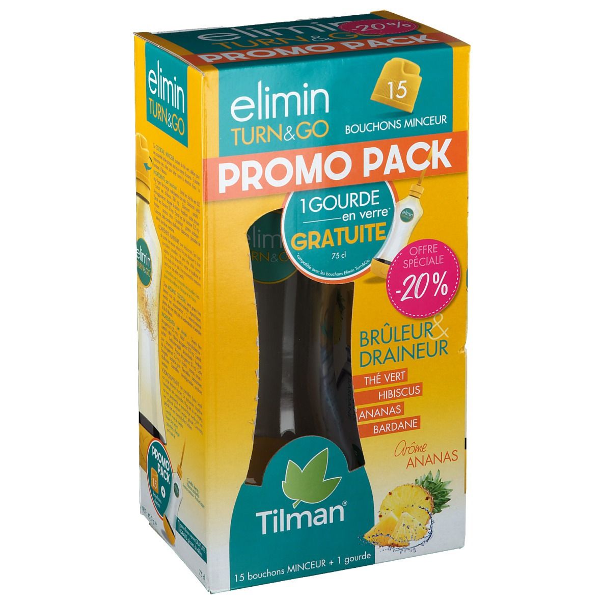 Elimin Turn & Go Ananas Verlaagde Prijs