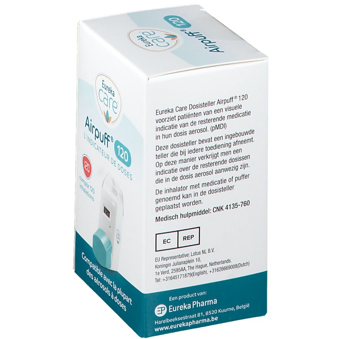 Eureka Care® Airpuff 120 - Dosisteller