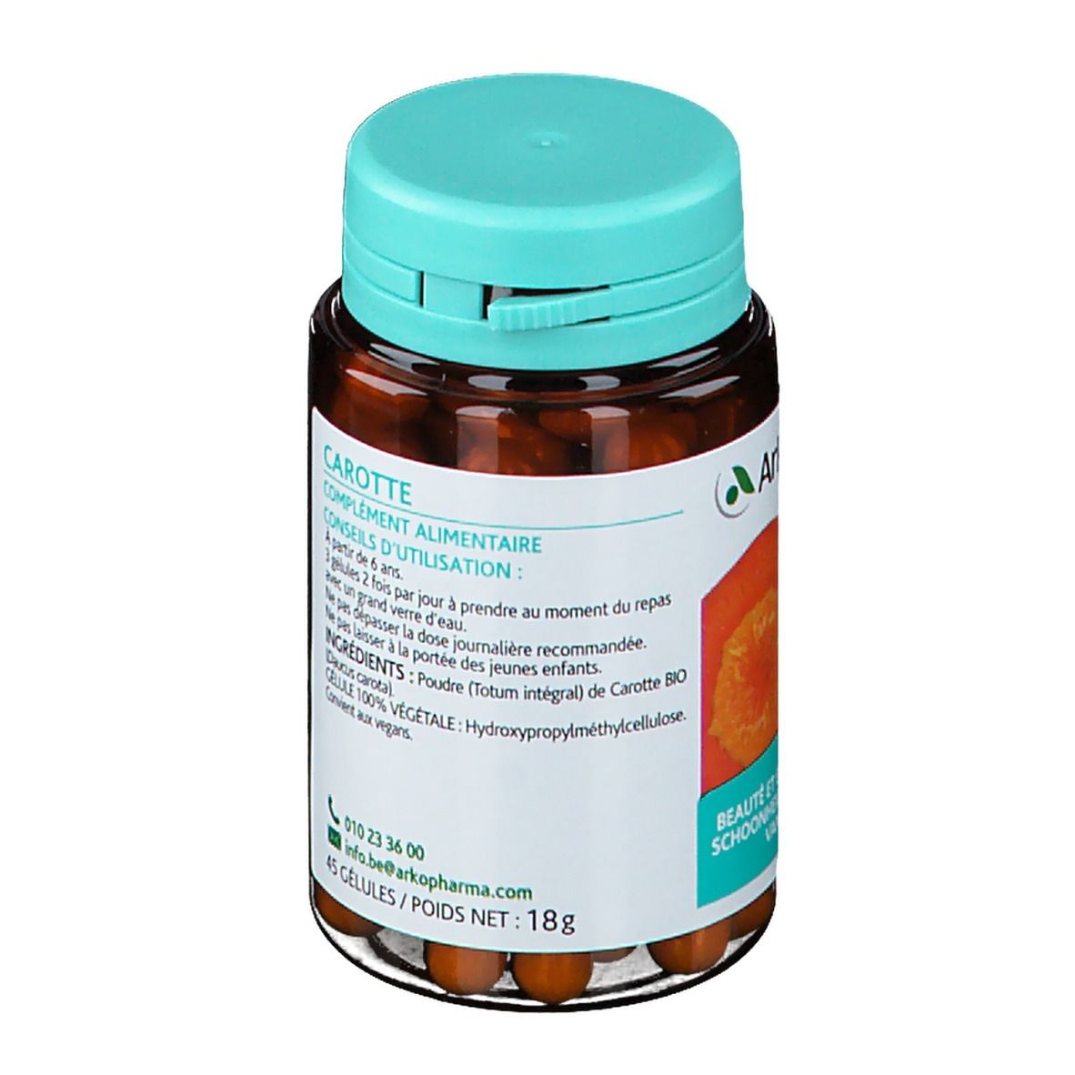 Arkogélules Carotte Bio