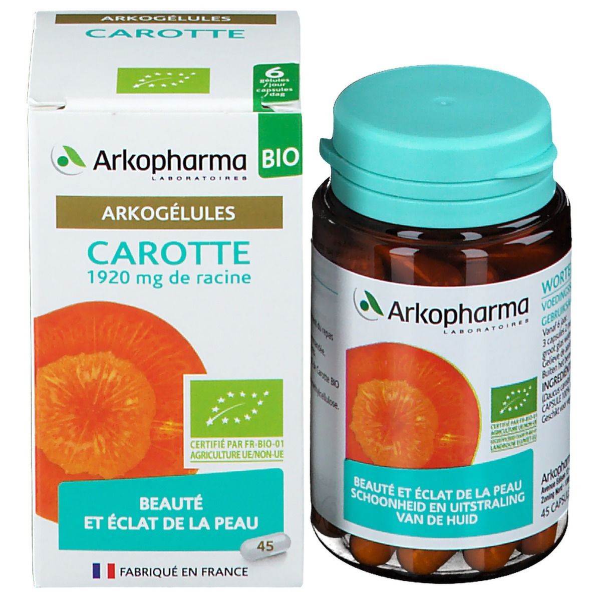 Arkogélules Carotte Bio