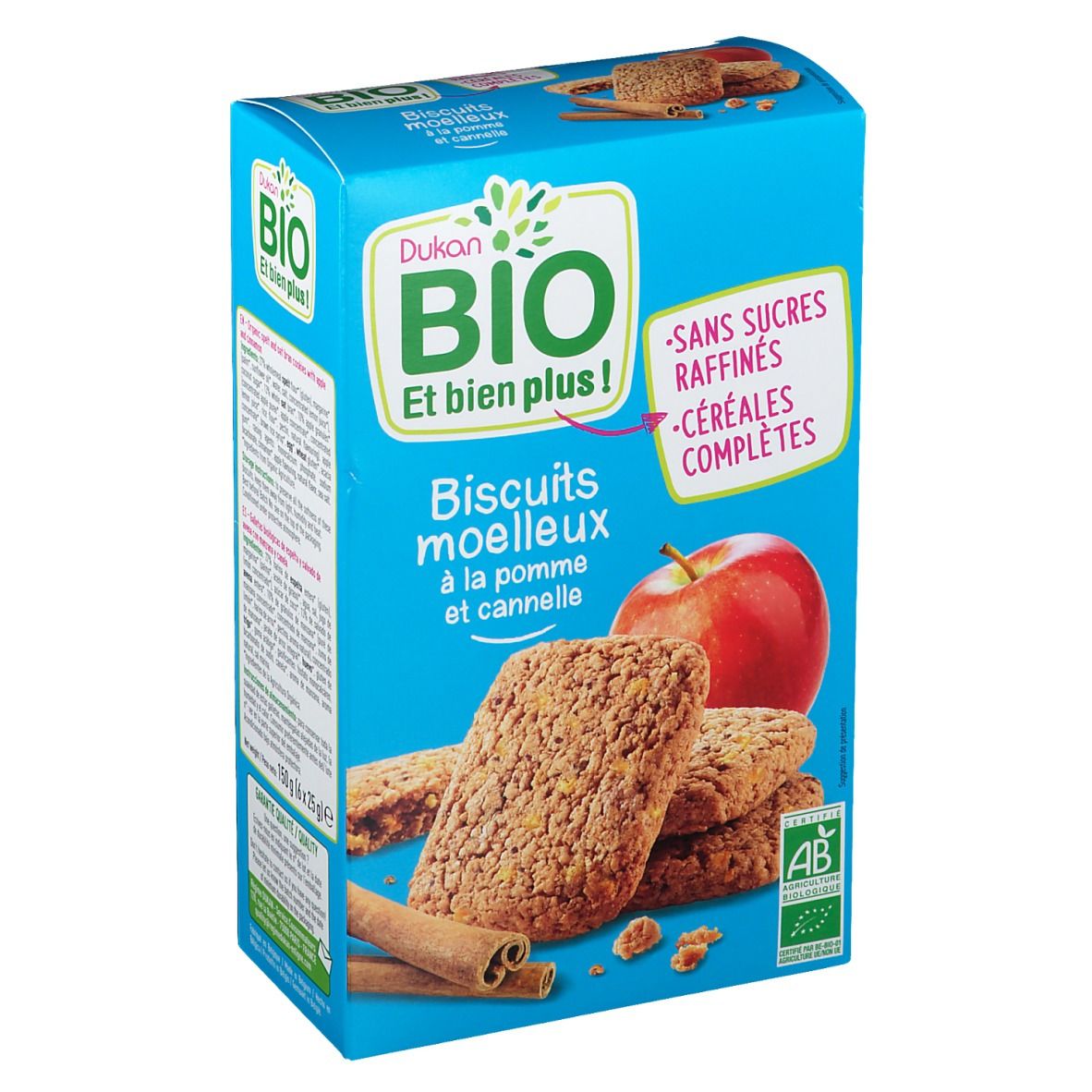 Dukan Moelleux Pomme-Cannelle Bio