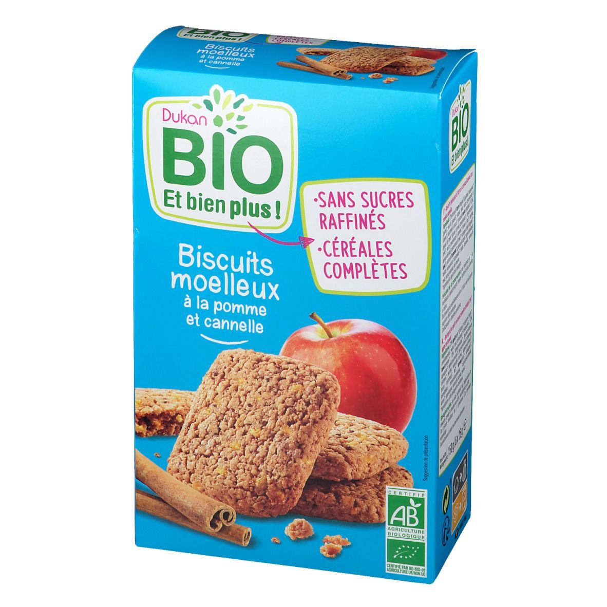 Dukan Moelleux Pomme-Cannelle Bio