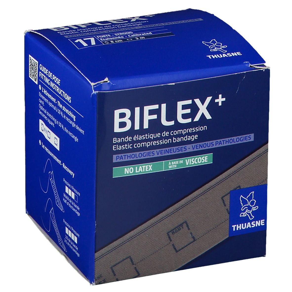 Thuasne Nr 17+ Biflex Forte Beige 8cm x 3m