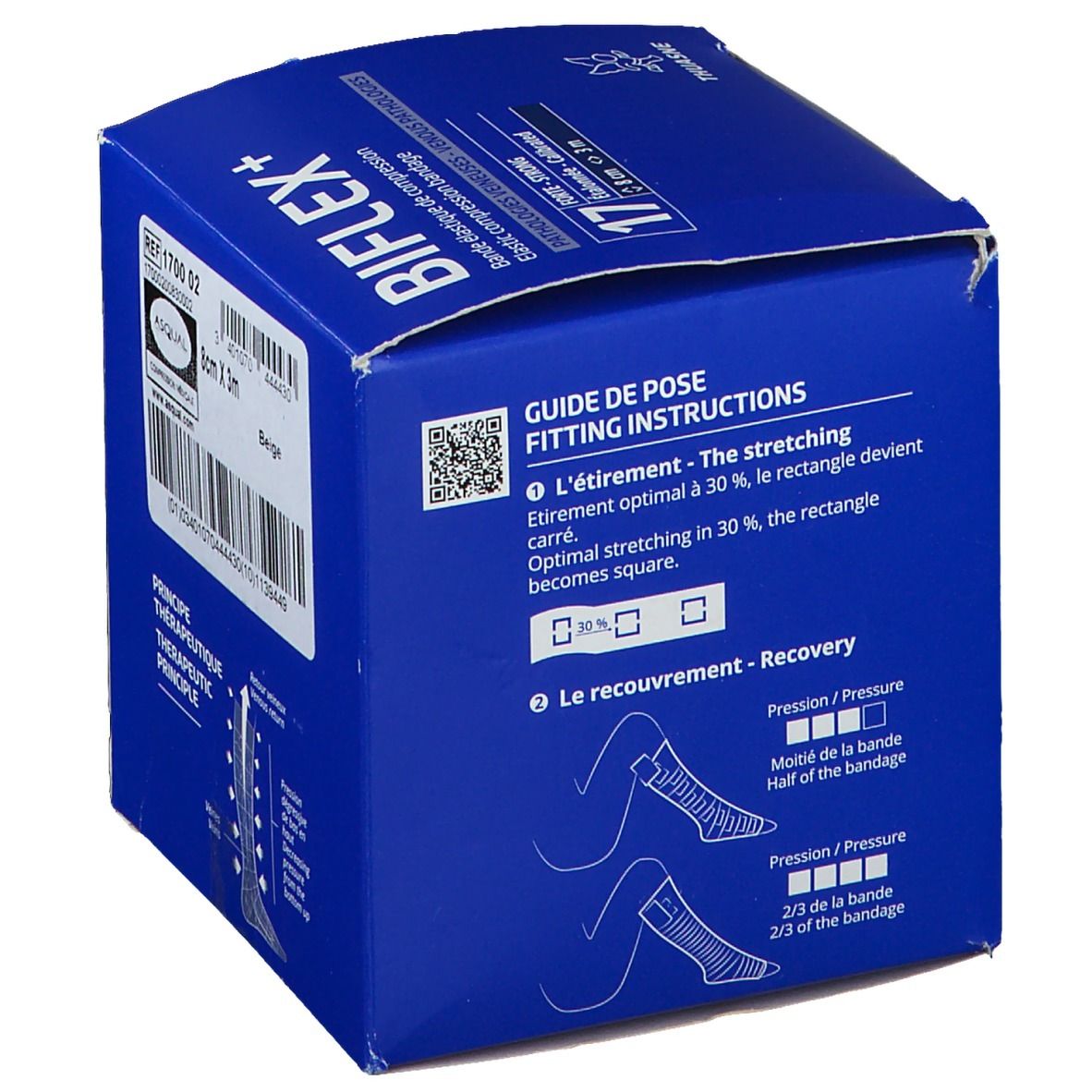 Thuasne Nr 17+ Biflex Forte Beige 8cm x 3m