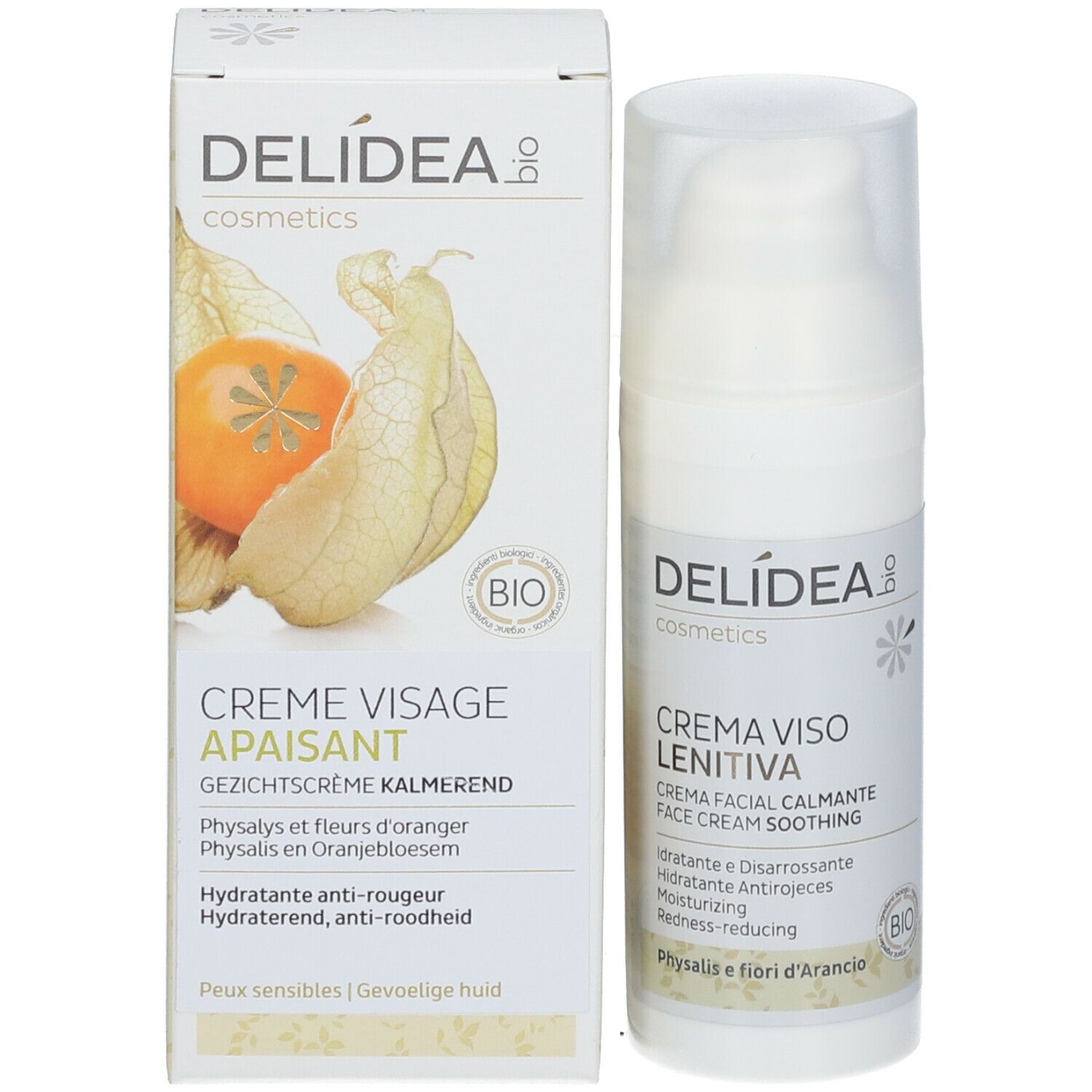 Delídea Cosmetics Soothing Face Cream Bio
