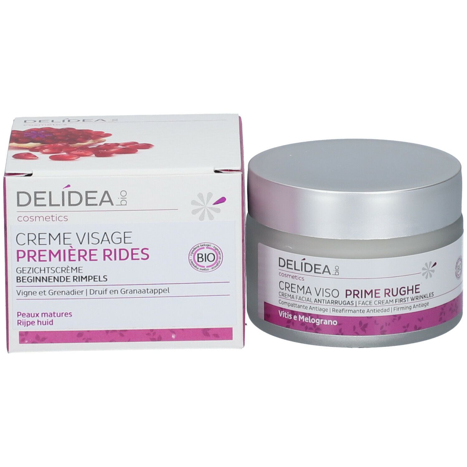 Delídea Cosmetics First Wrinkles Face Cream Bio