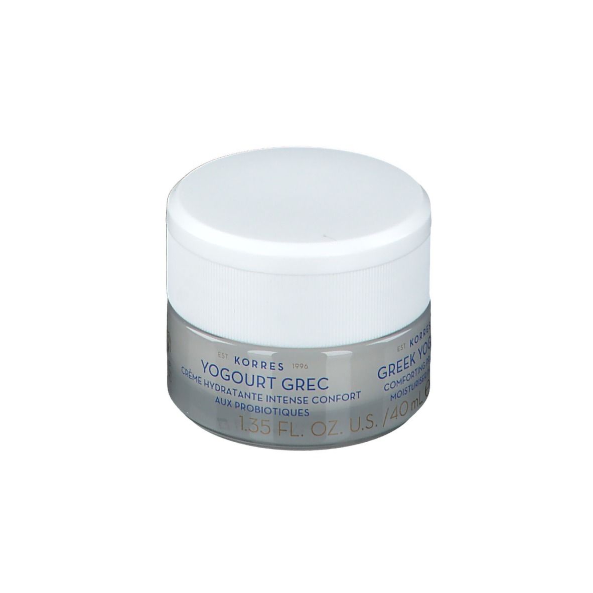 Korres KF Yogourt Grec Soin Hydratant Probiotique Réconfortant Intense