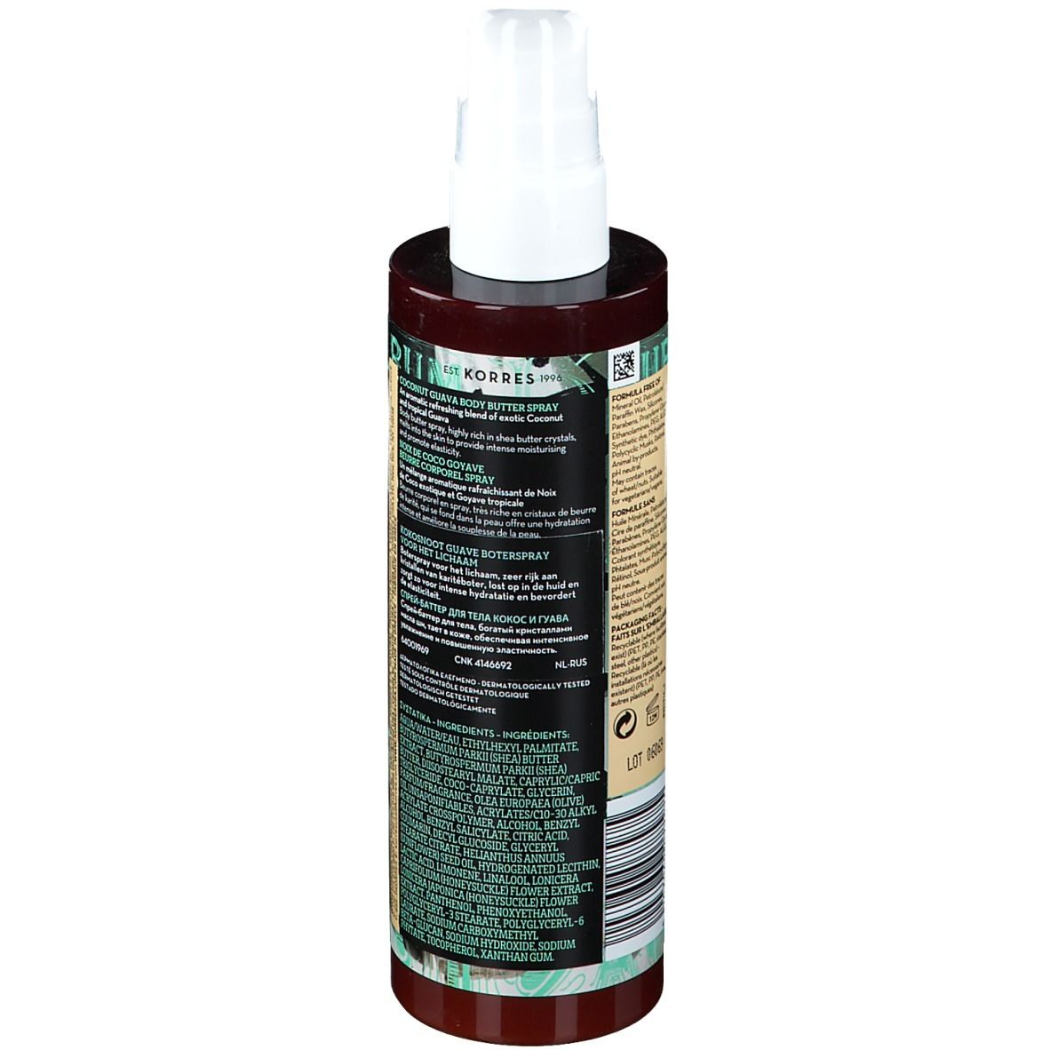 Korres Coconut Guava Body Butter Spray