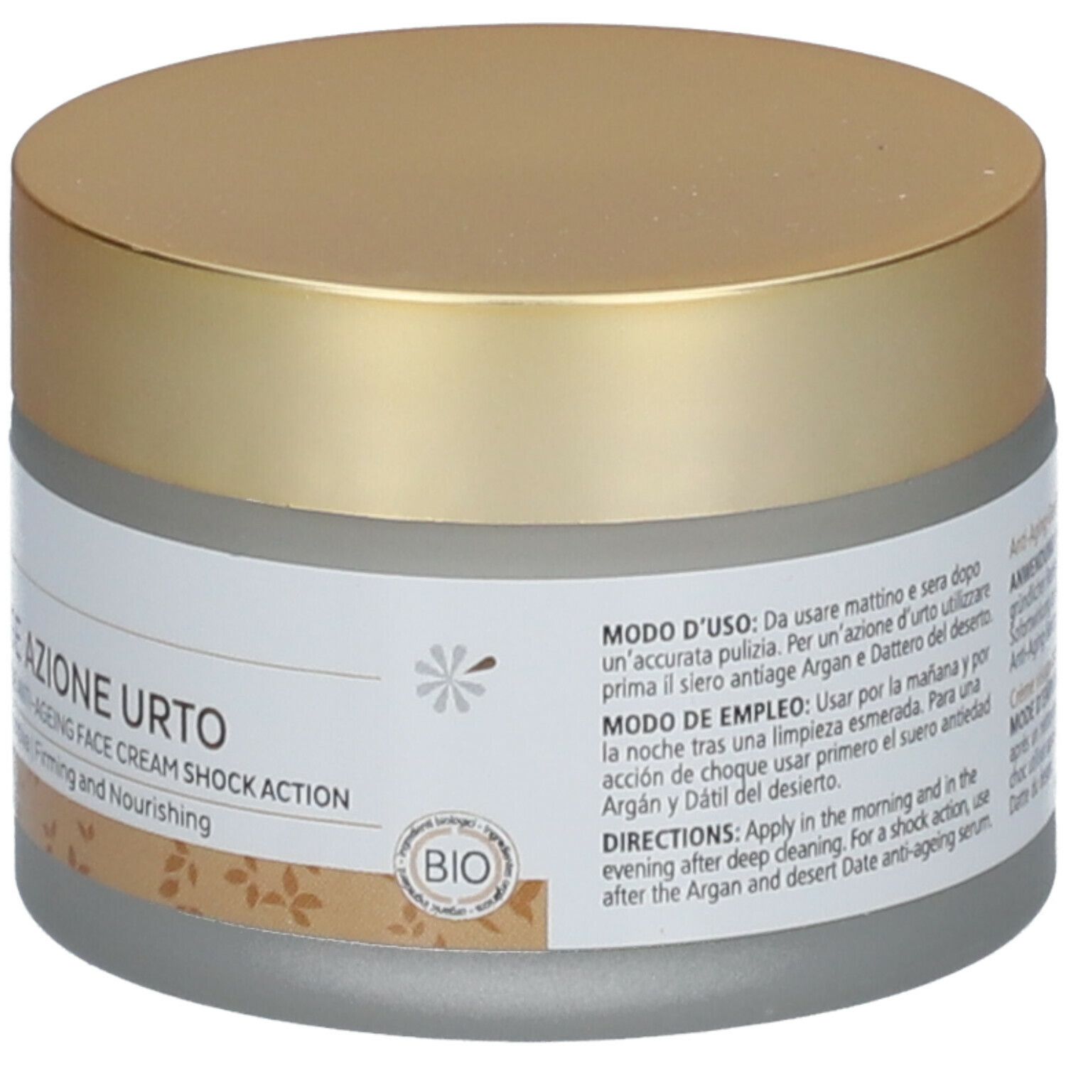 Delídea Cosmetics Shock Action Anti-Ageing Face Cream Bio