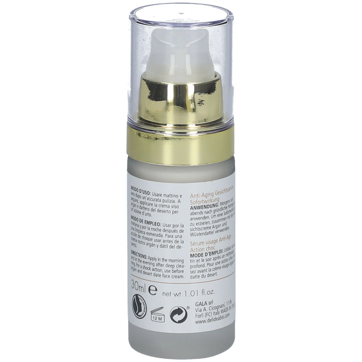 Delídea Cosmetics Shock Action Facial Serum Bio