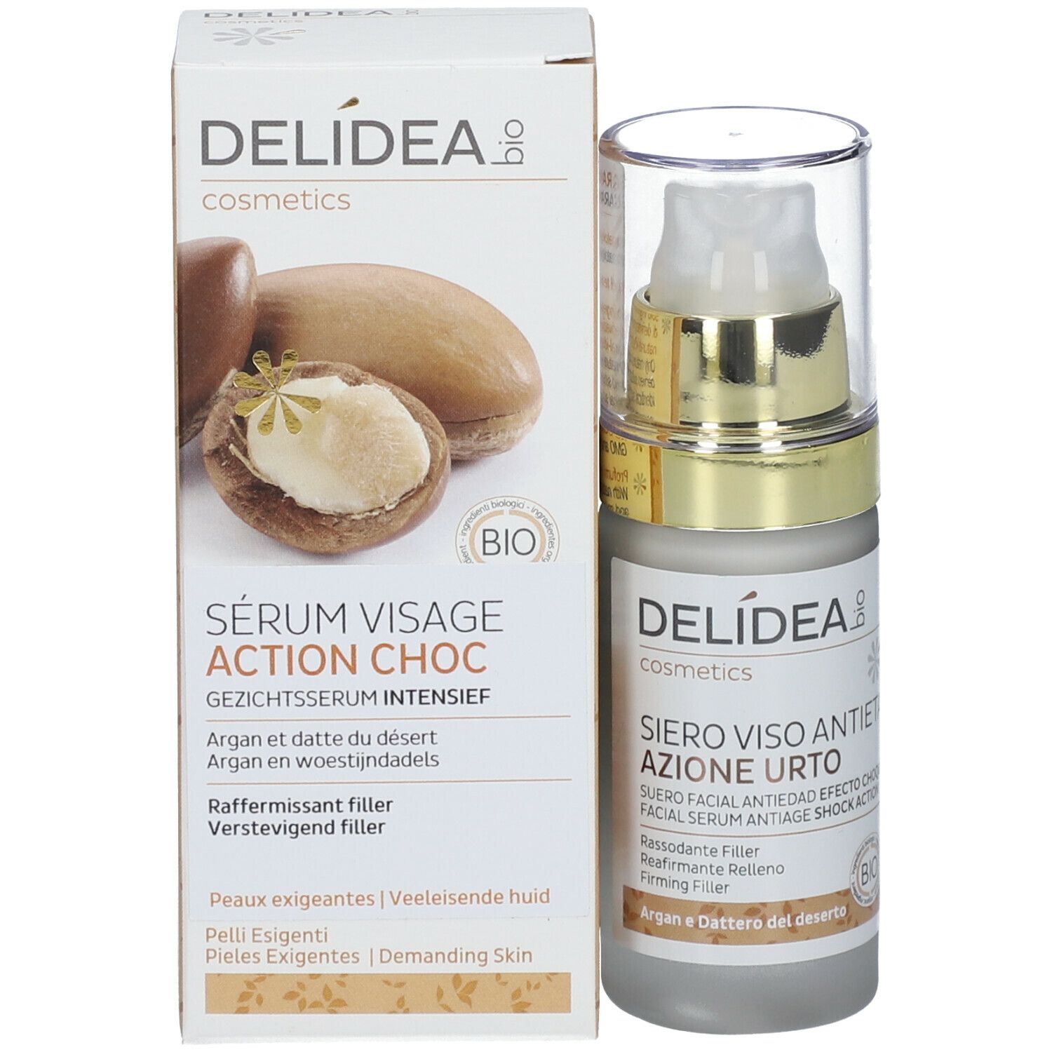 Delídea Cosmetics Shock Action Facial Serum Bio