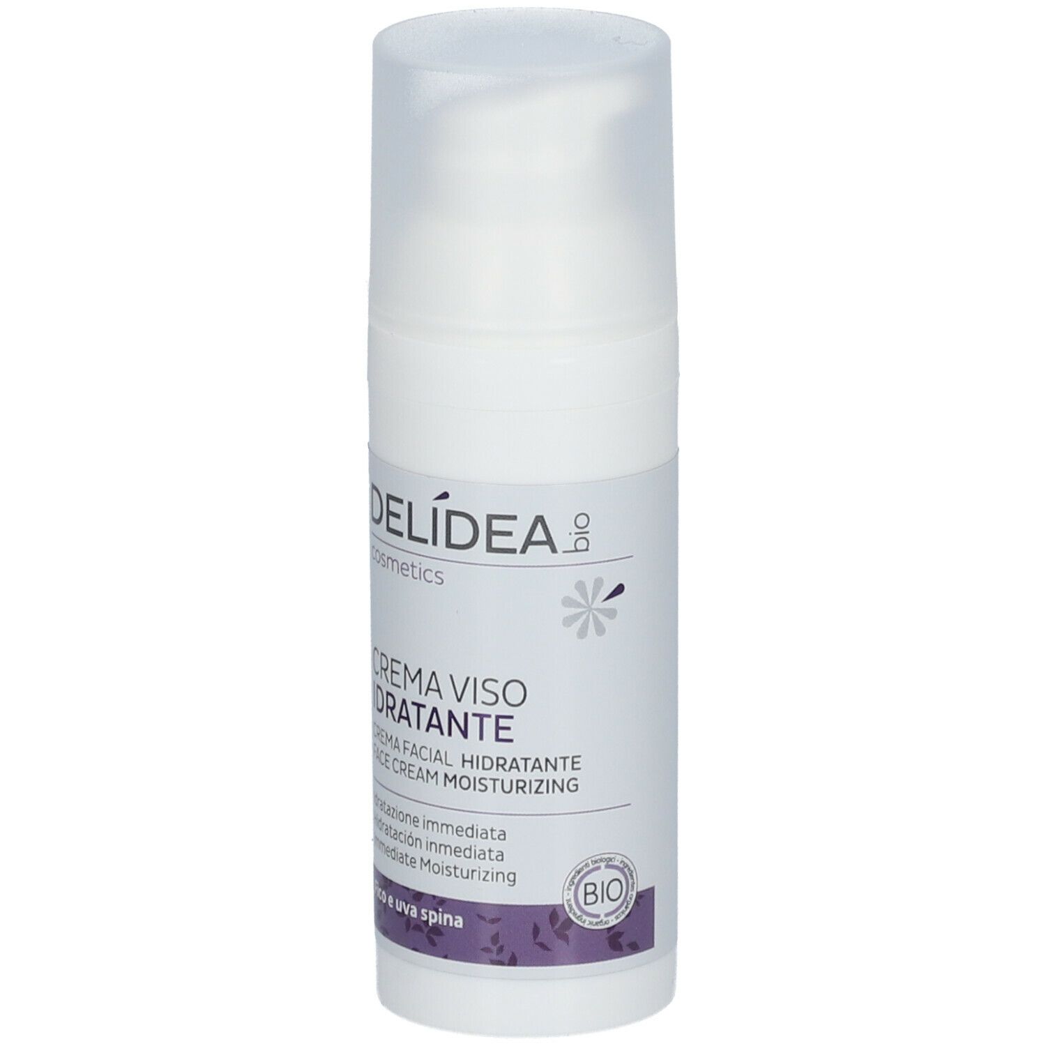 Delídea Cosmetics Moisturizing Face Cream Bio
