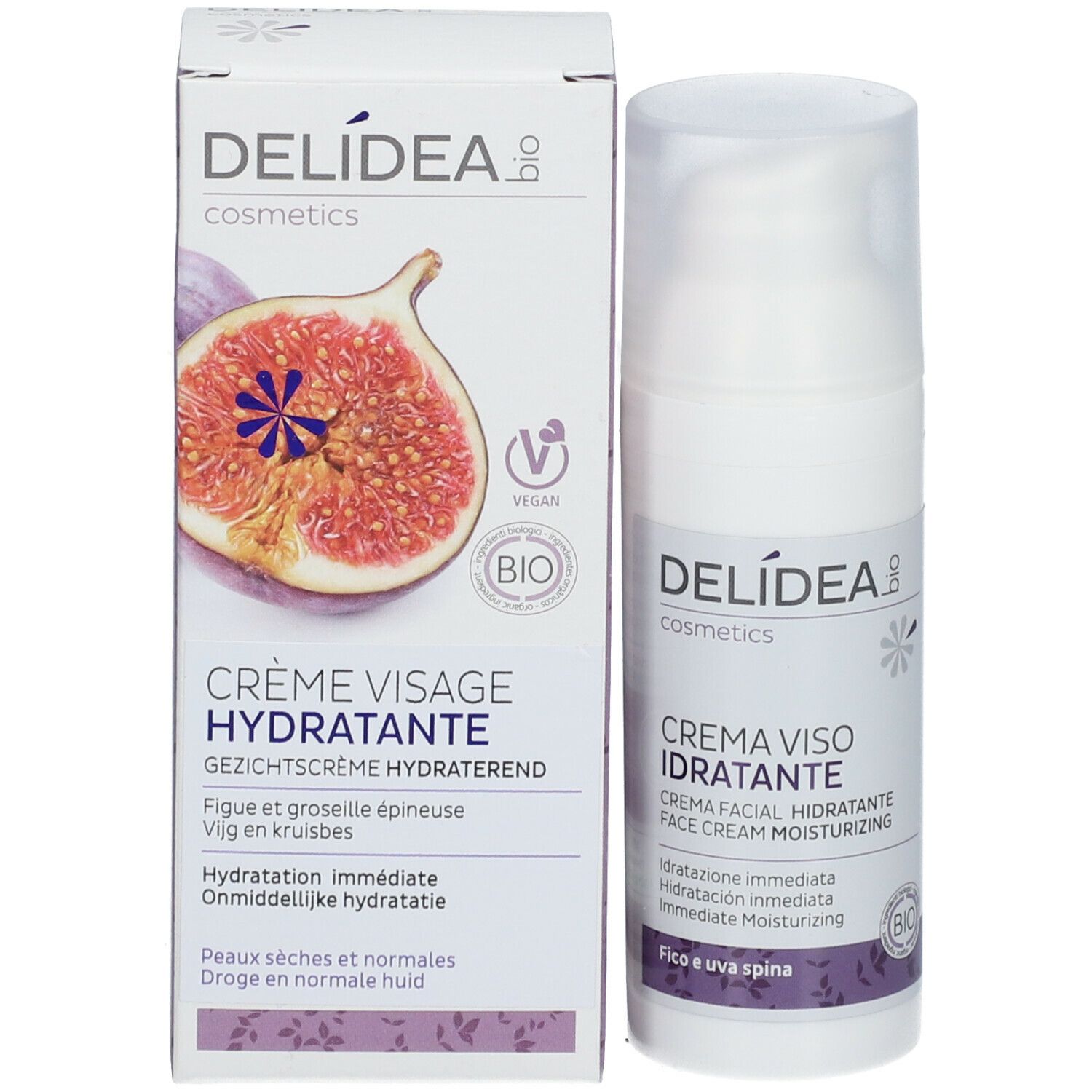 Delídea Cosmetics Moisturizing Face Cream Bio