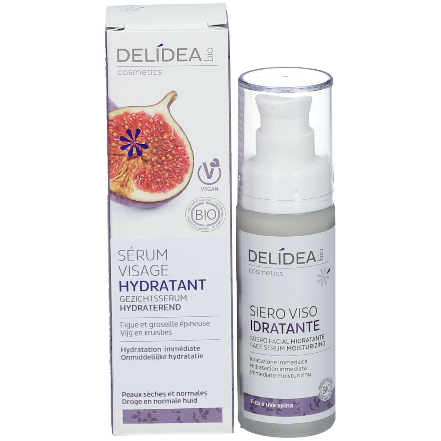 Delídea Cosmetics Moisturizing Face Serum Bio