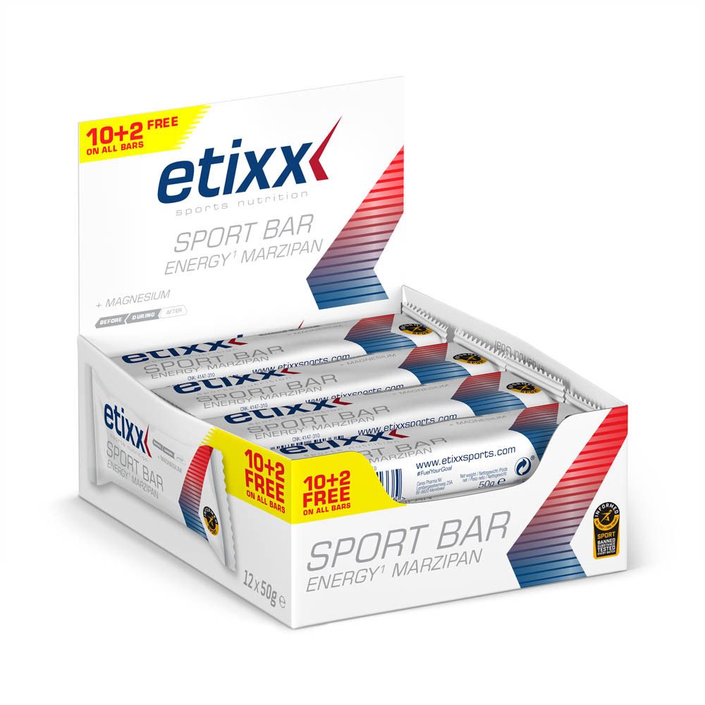 Etixx Energy Sport Bar Marzipan