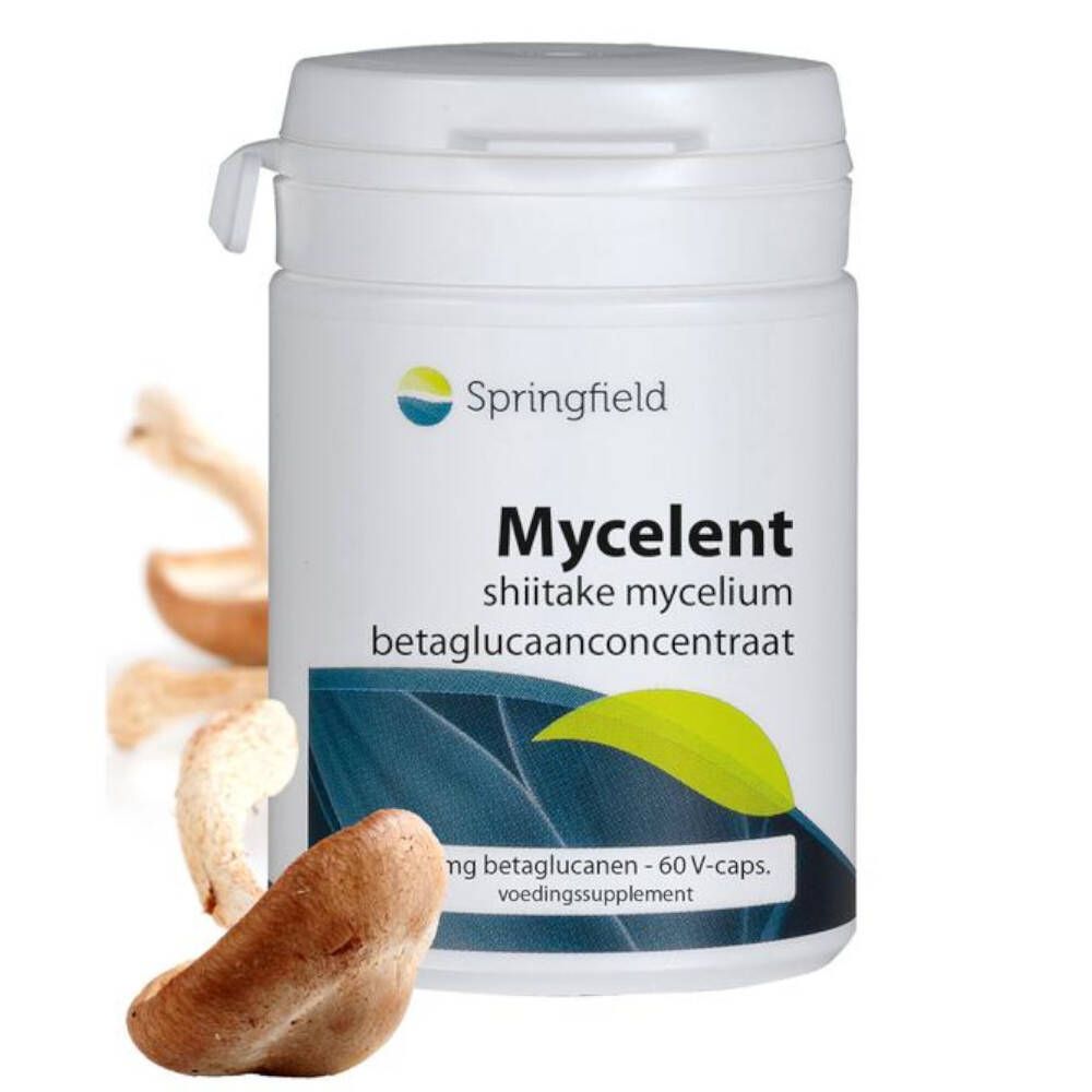 Springfield Mycelent Mycélium de Shiitaké Concentré de Bêta-Glucanes