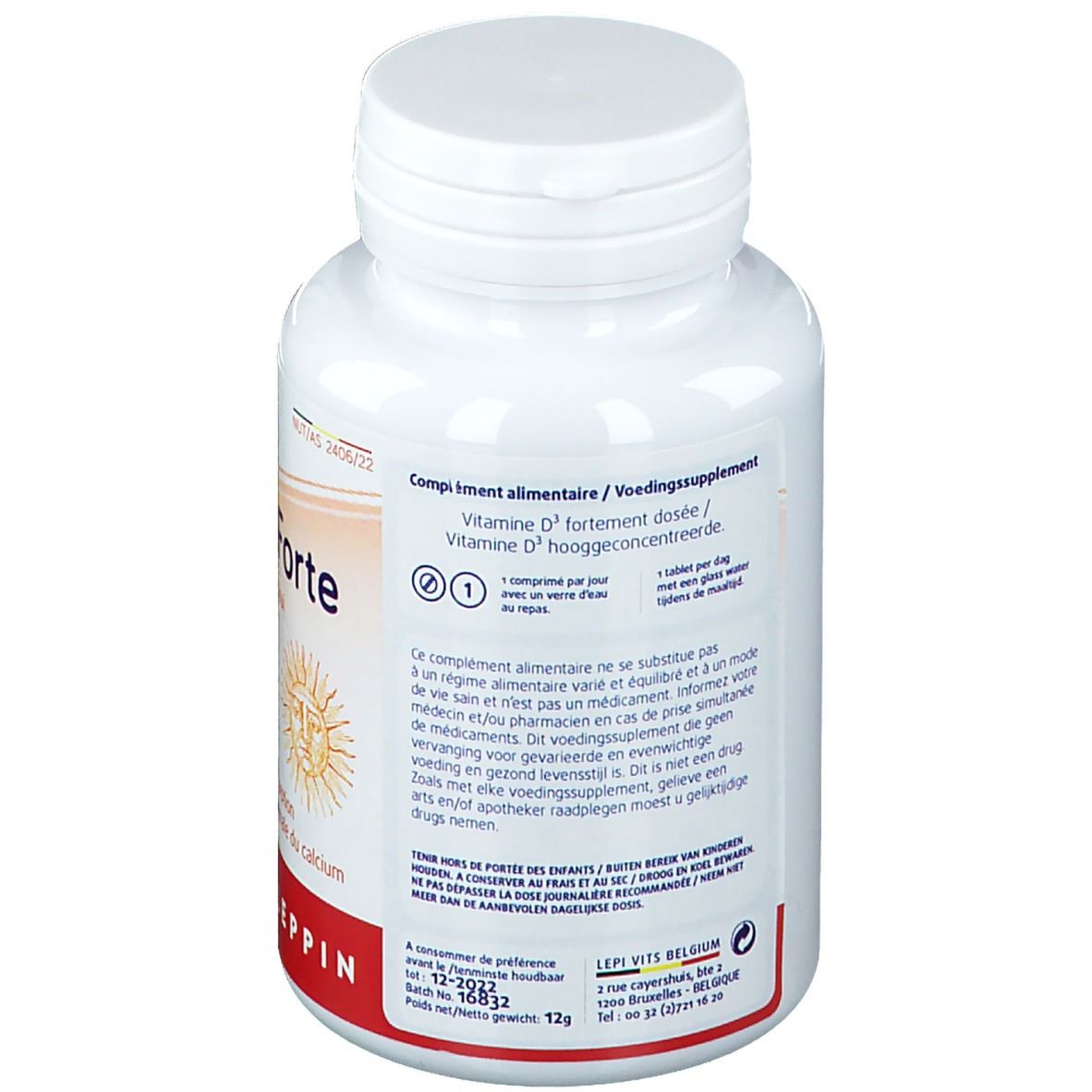 Lepivits Vitamine D3 Forte