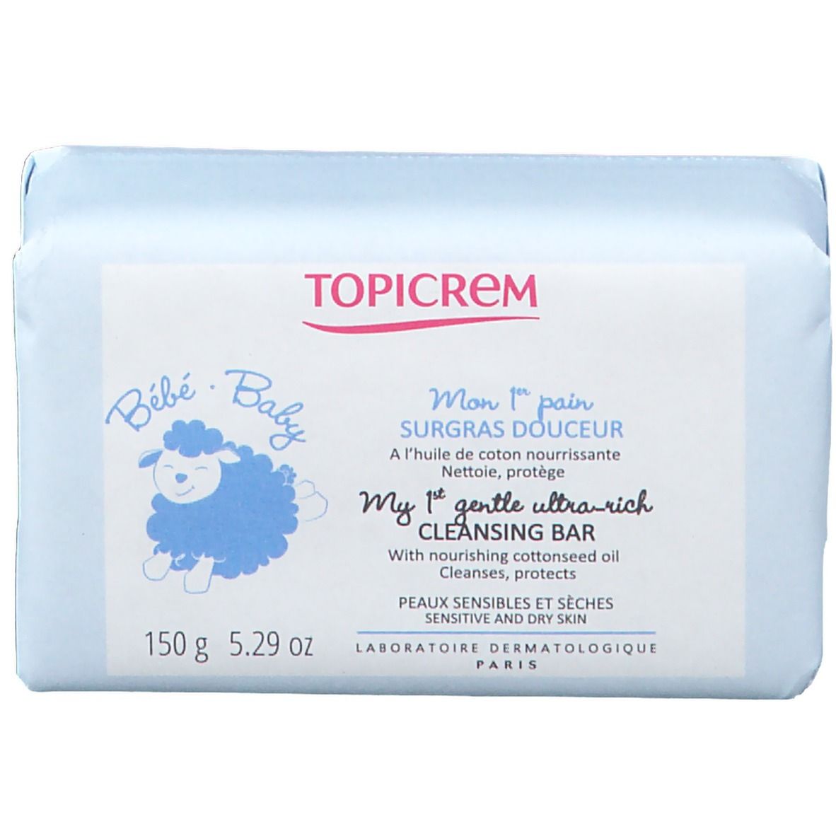 Topicrem Baby My First Gentle Ultra-Rich Cleansing Bar