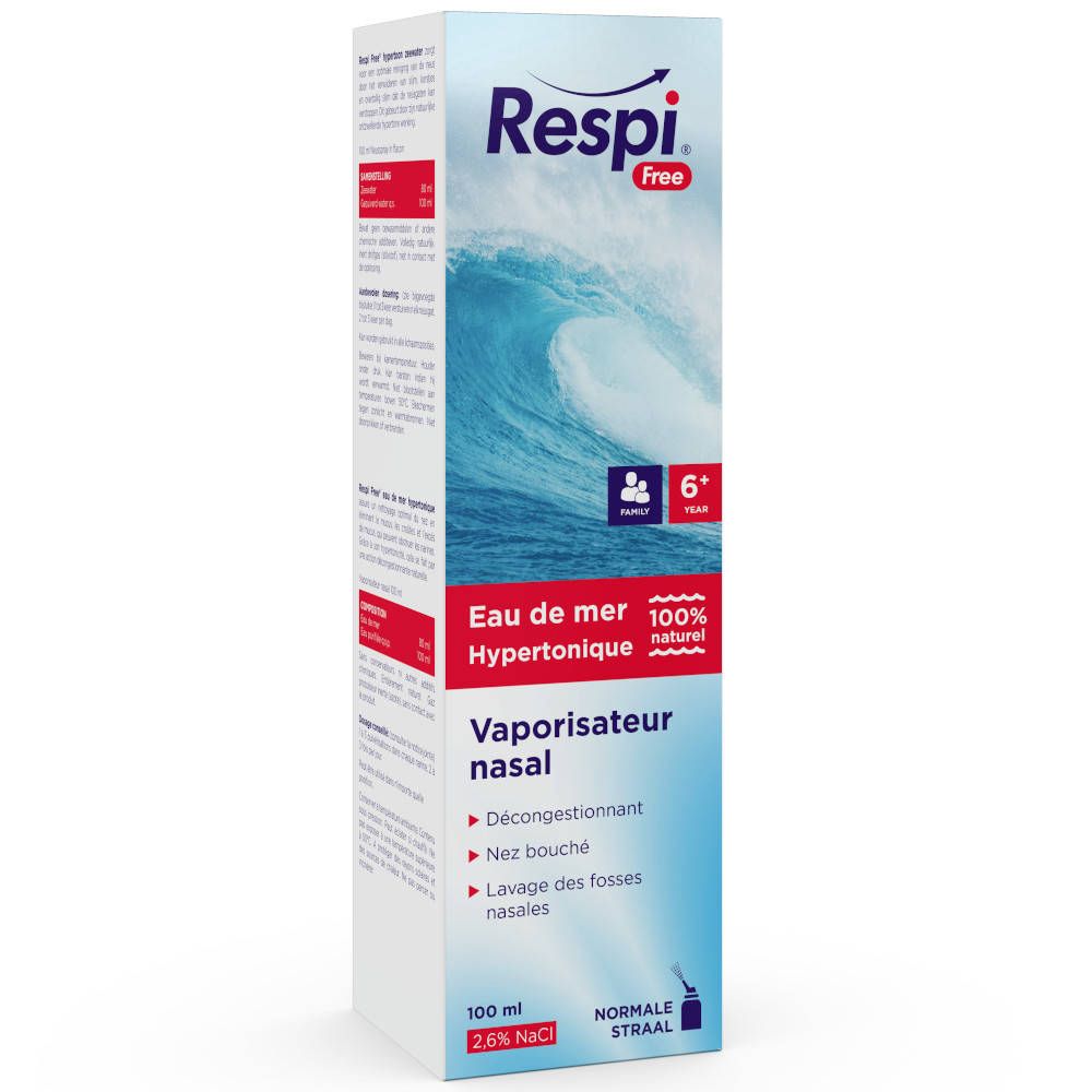 Respi Free Spray Nasal Hypertonique Famille