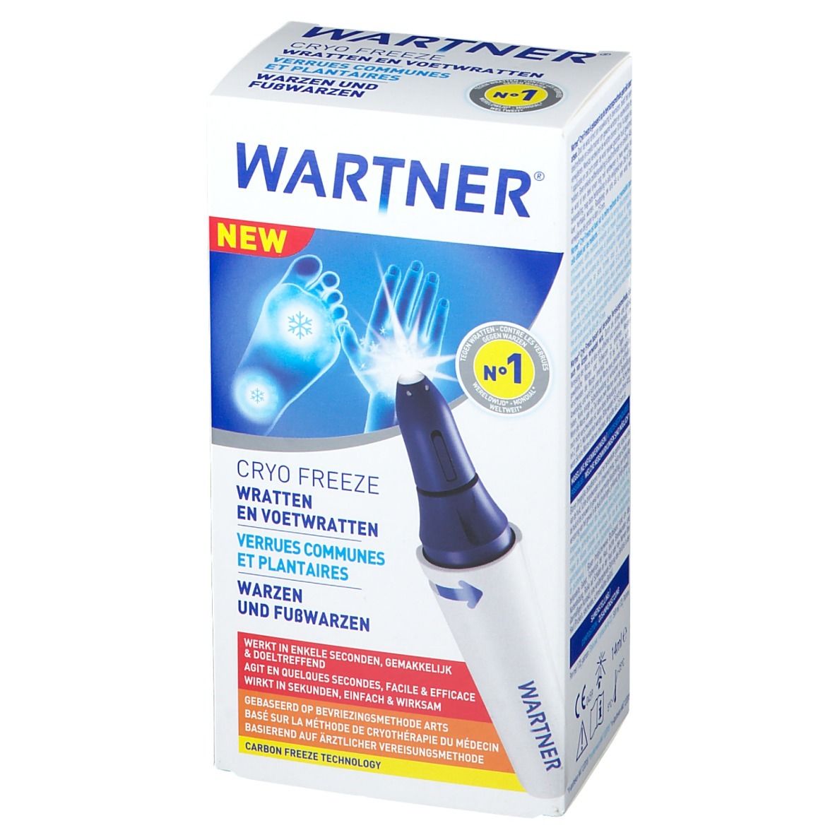 Wartner® Cryo Freeze 2.0 Élimination des Verrues Communes et Plantaires