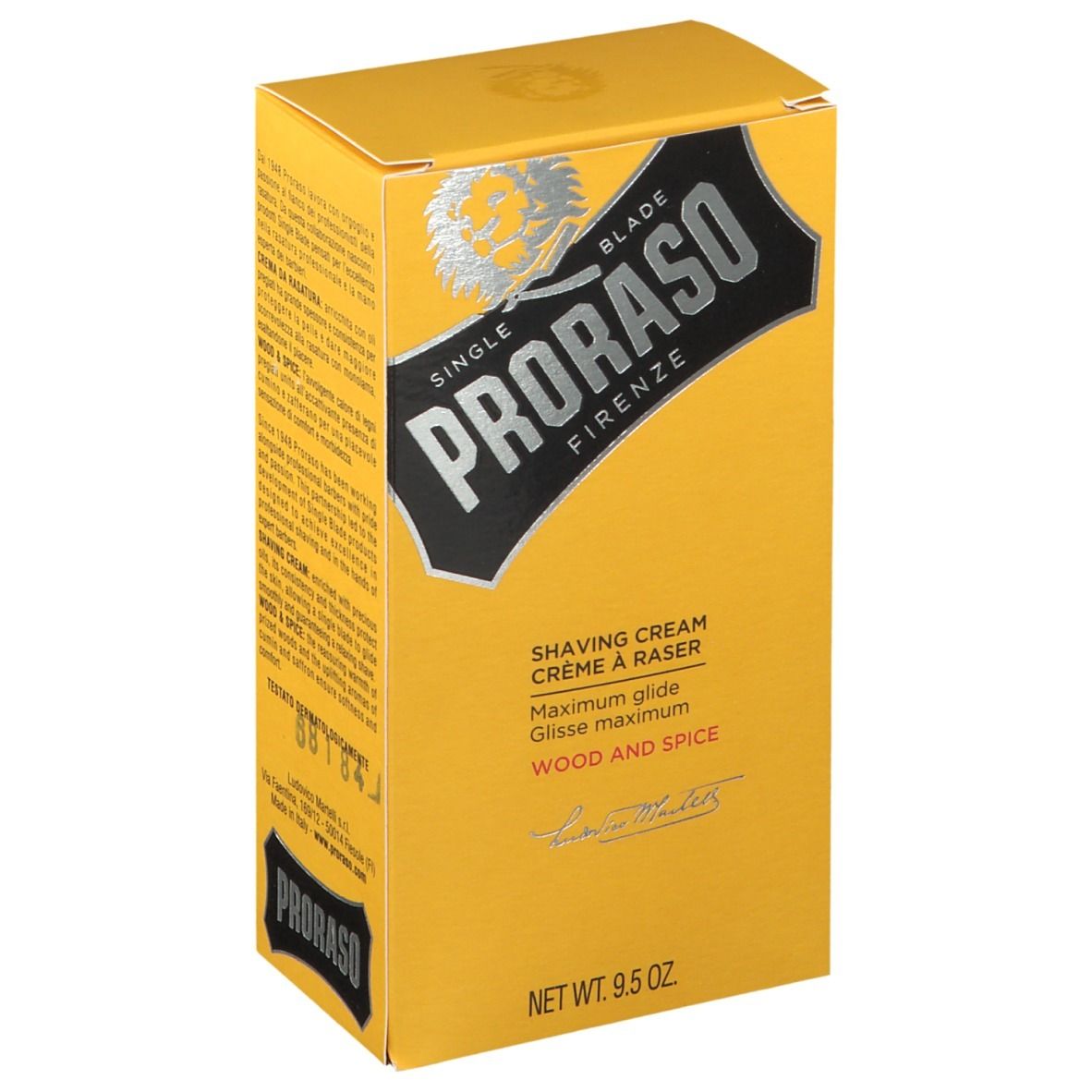 Proraso Crème à Raser Wood & Spice