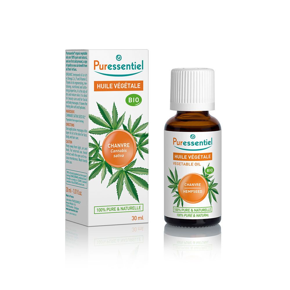 Puressentiel Huile Végétale de Chanvre Bio