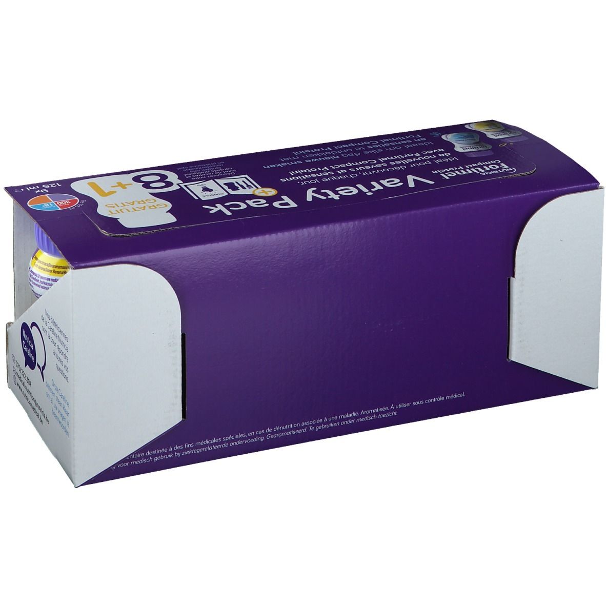 Fortimel Compact Protein Pack Promo 8+1 GRATUIT - Edition Limitée