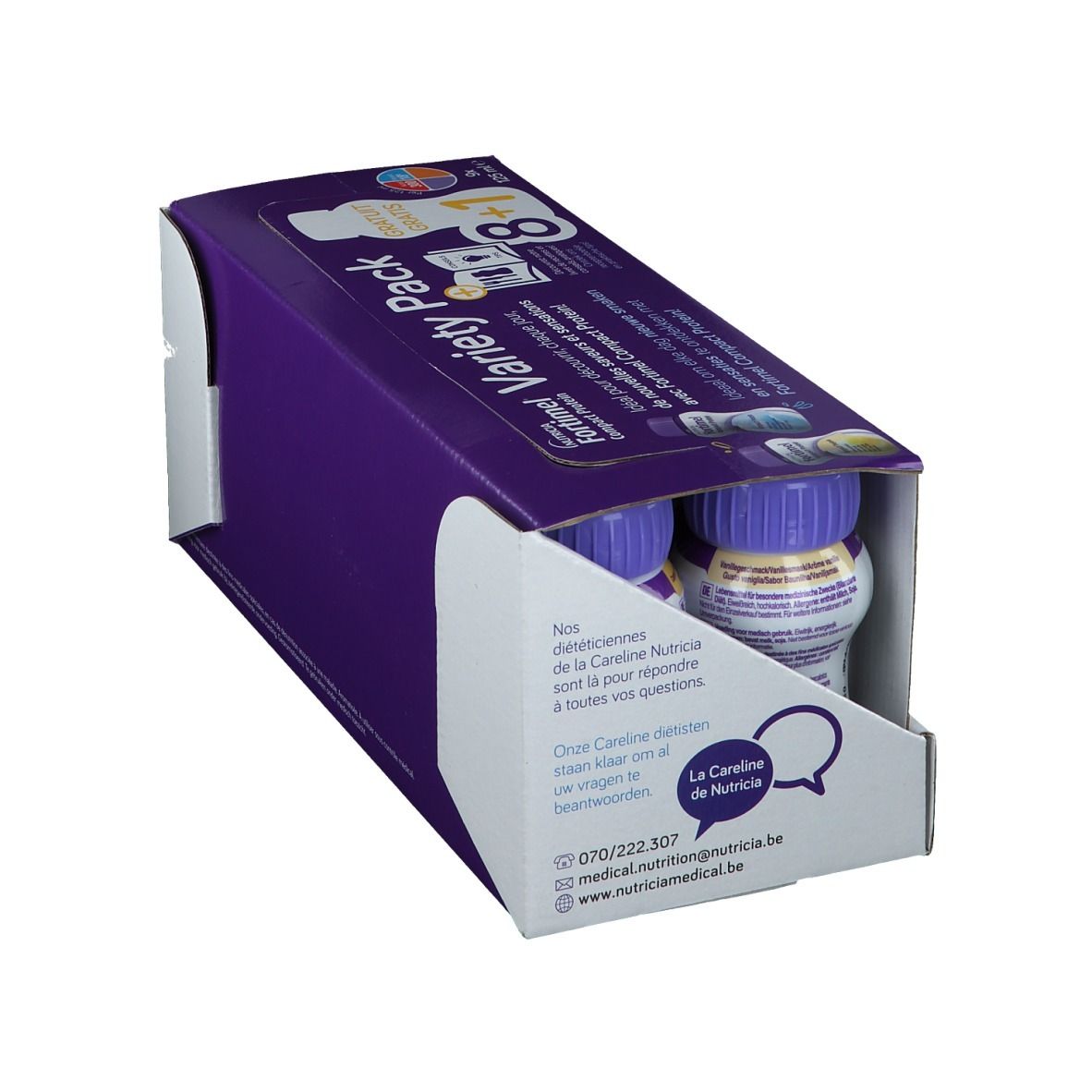 Fortimel Compact Protein Pack Promo 8+1 GRATUIT - Edition Limitée