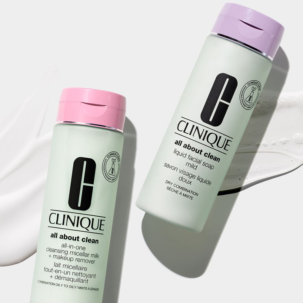 Clinique All About Clean All-in-One Cleansing Micellar Milk + Make-Up Remover 3 & 4