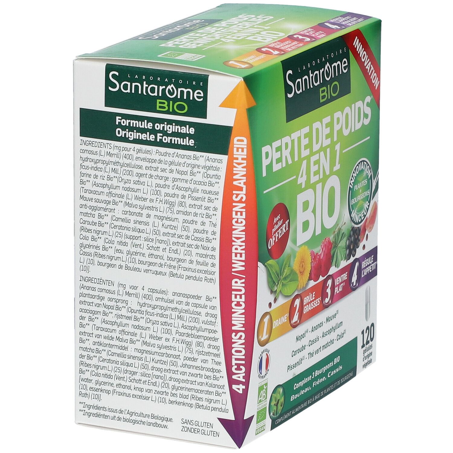Santarome Perte de Poids 4-en-1 Bio