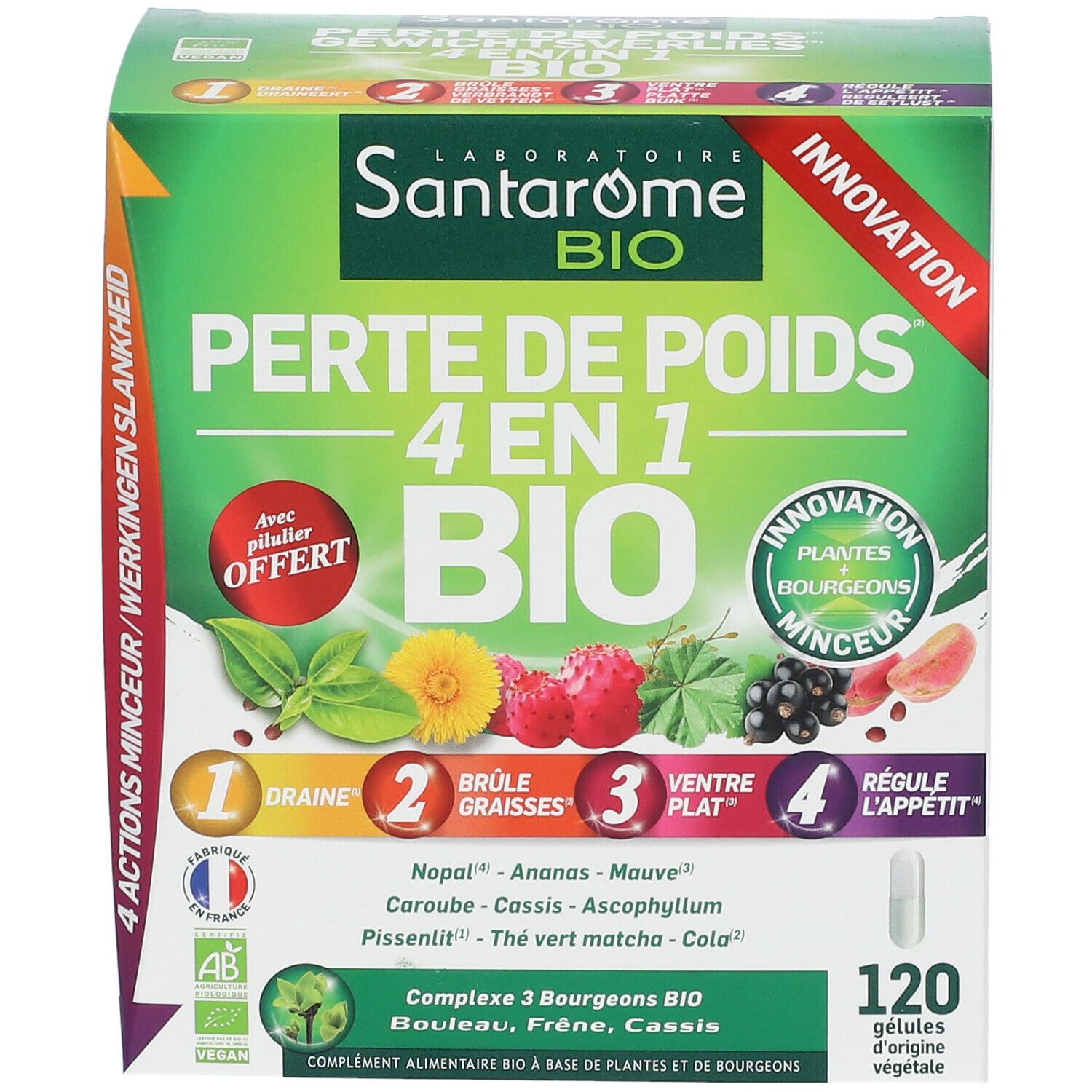 Santarome Perte de Poids 4-en-1 Bio