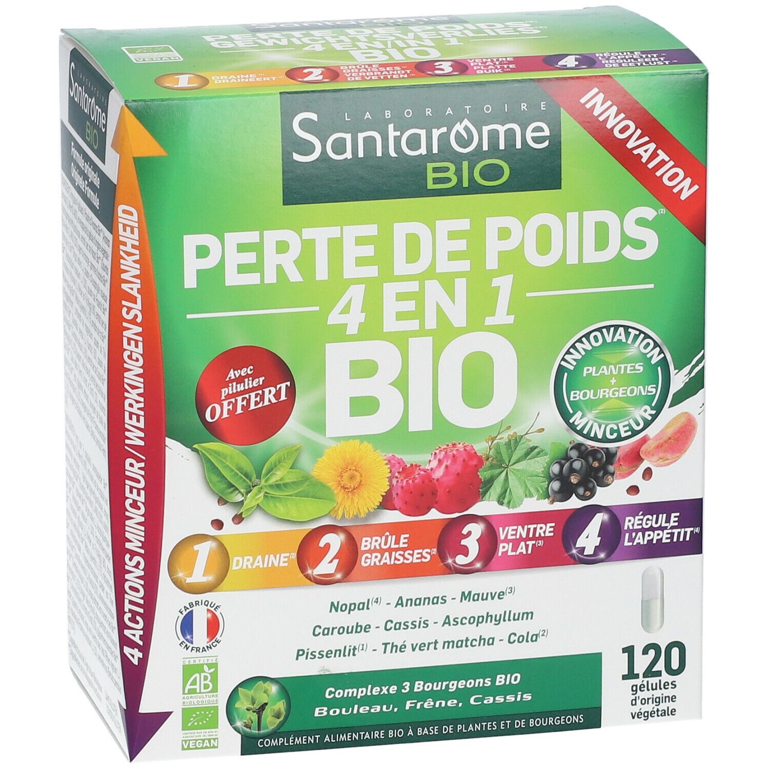 Santarome Perte de Poids 4-en-1 Bio