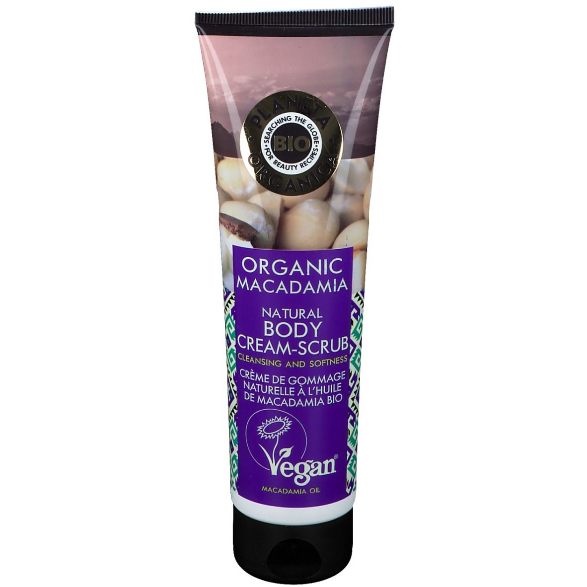 Planeta Organica Crème Bodyscrub Biologique Macadamia