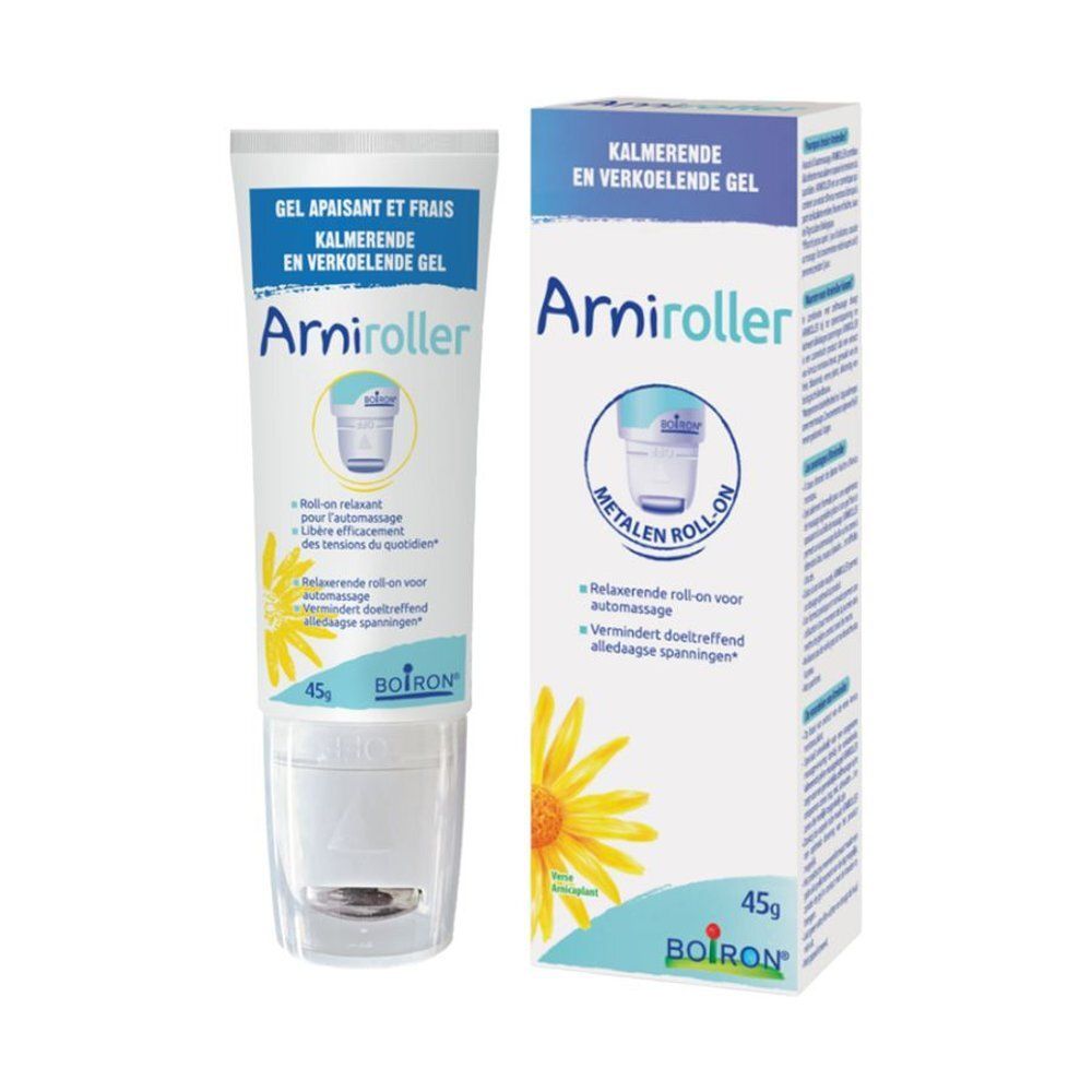 Gel Arniroller avec applicateur roll-on métallique, 45g.
