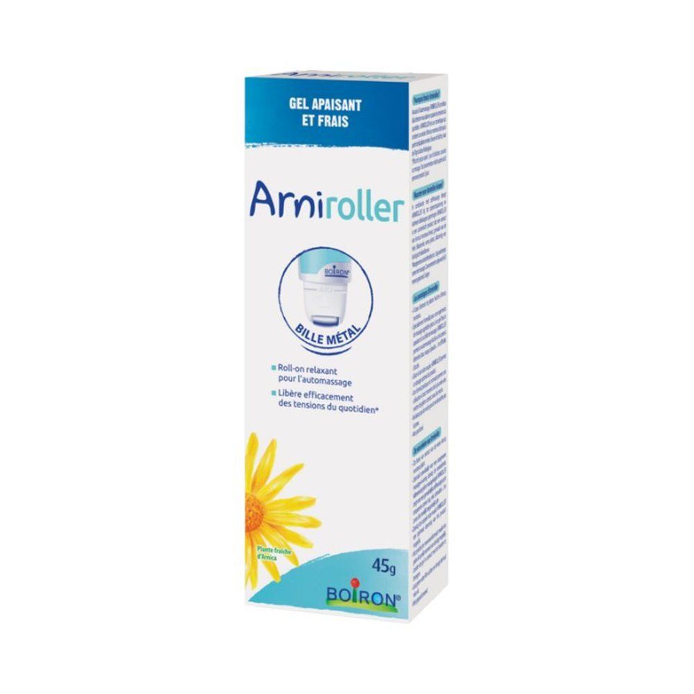 Gel Arniroller avec applicateur roll-on métallique, 45g.