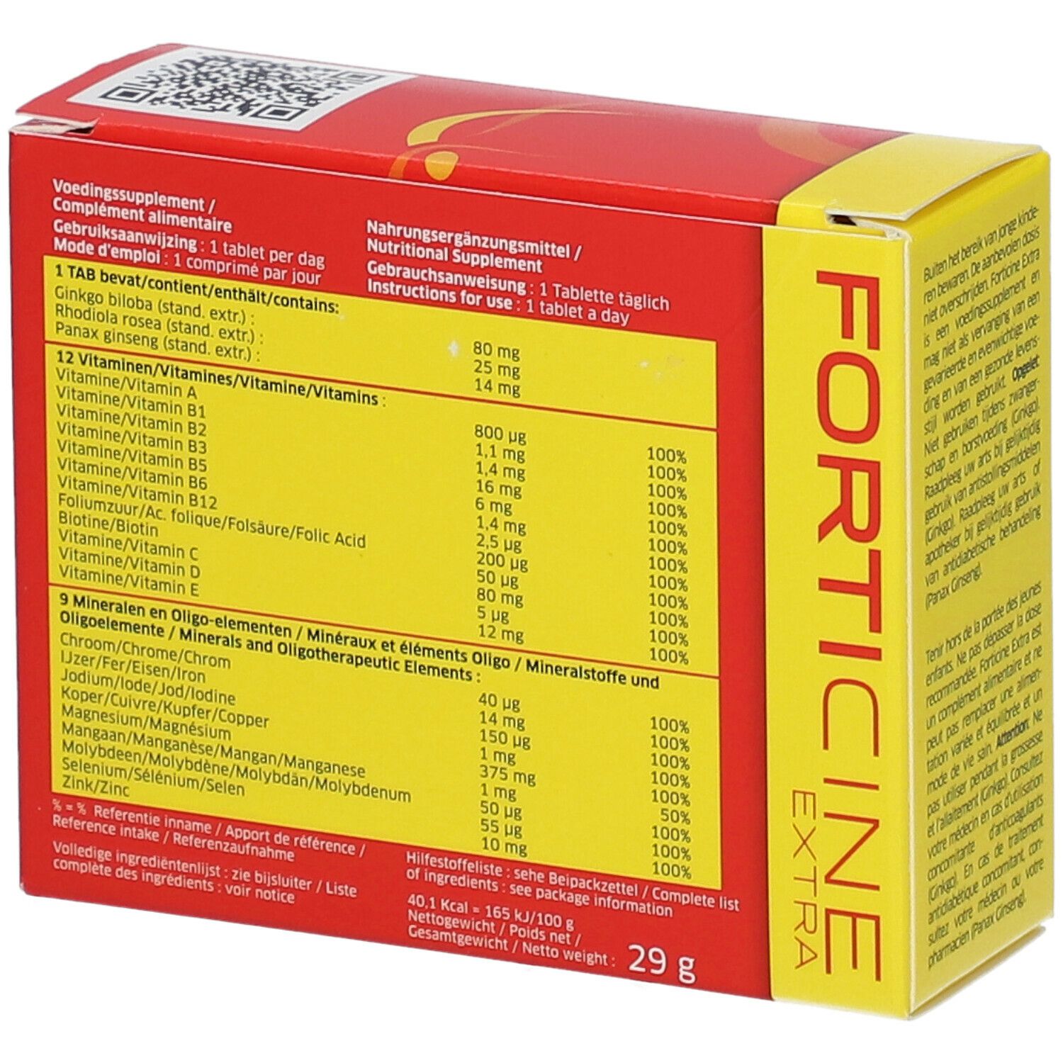 Forticine Extra Nouvelle Formule