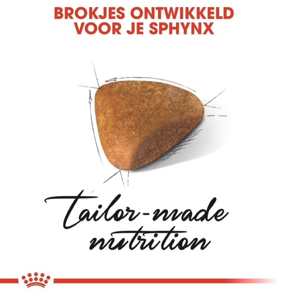 Royal Canin Sphynx: Een unieke brok, ontworpen voor Sphynx katten.