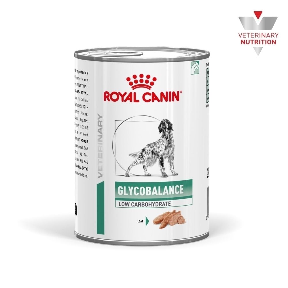 Blik ROYAL CANIN® Veterinary Diabetic Special Low Carbohydrate hondenvoer.