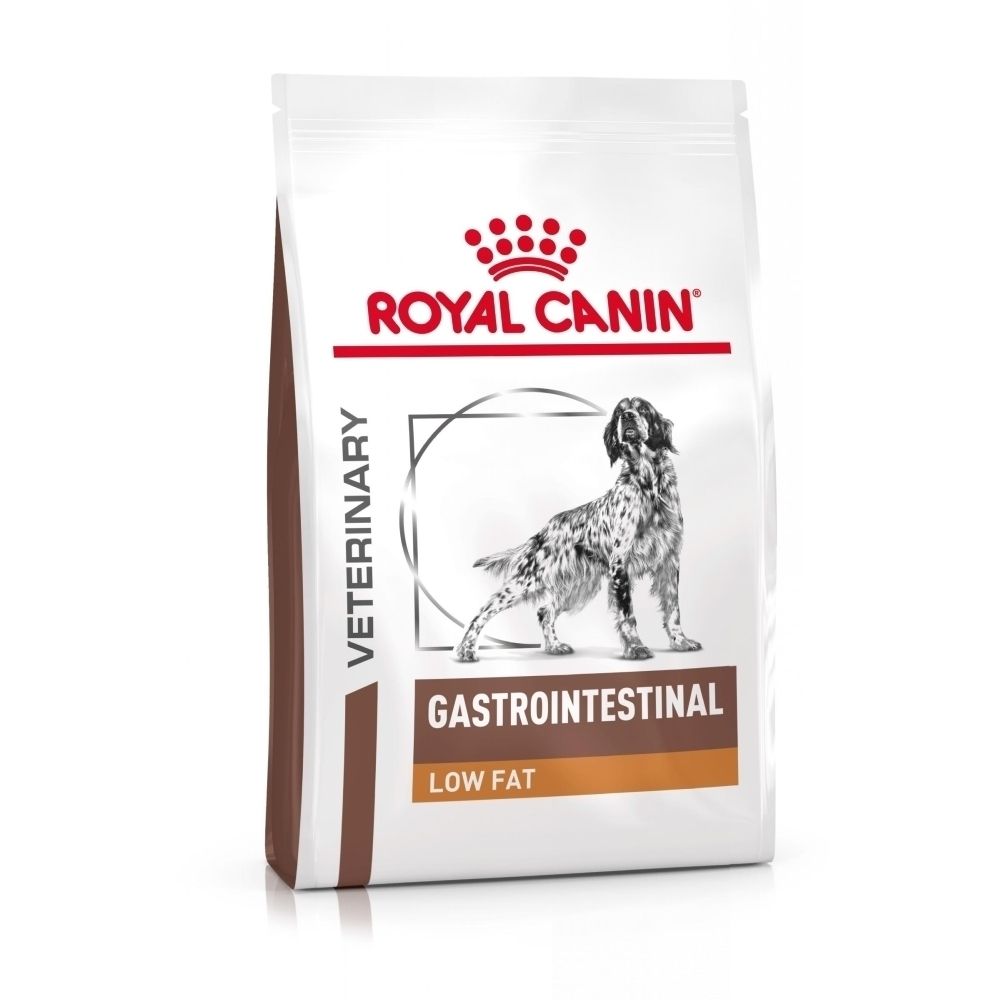 Hondenvoerzak: Royal Canin Veterinary Gastrointestinal Low Fat.