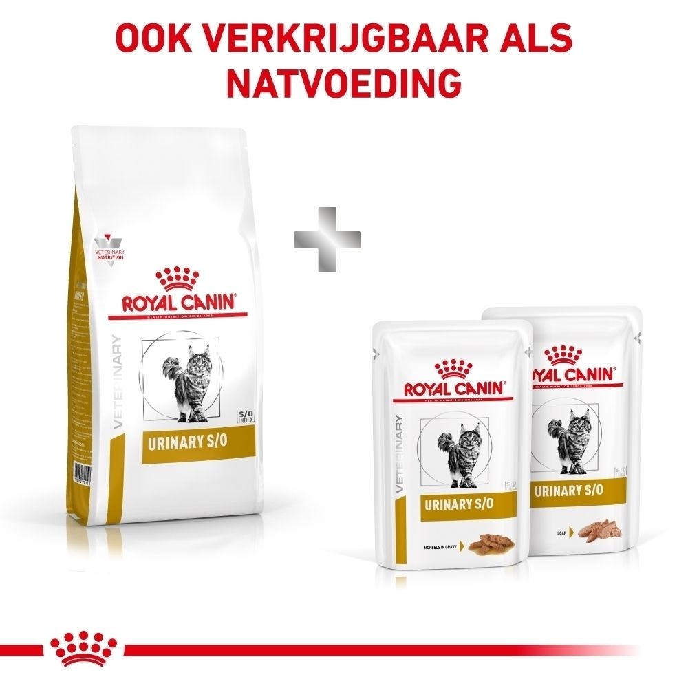 Zak ROYAL CANIN® Urinary S/O droogvoer met kat.