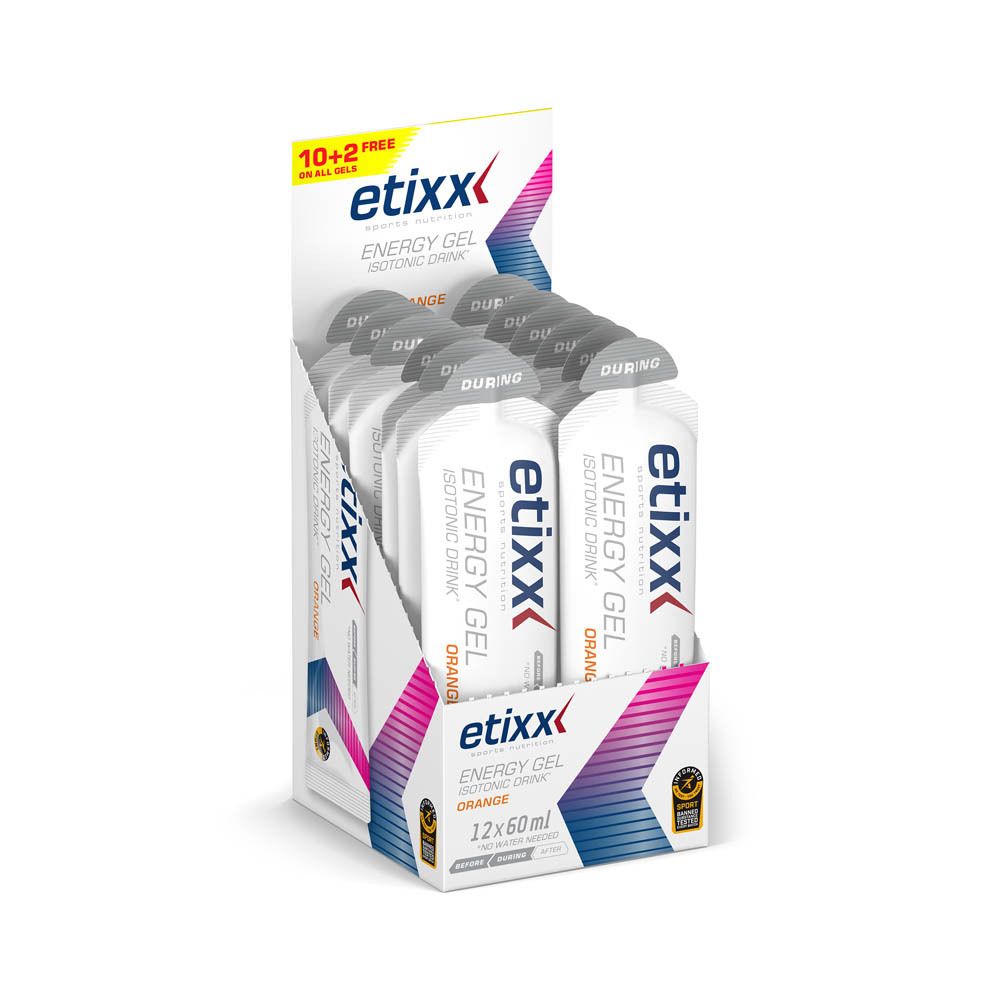 Etixx Isotonic Drink Energy Gel Orange