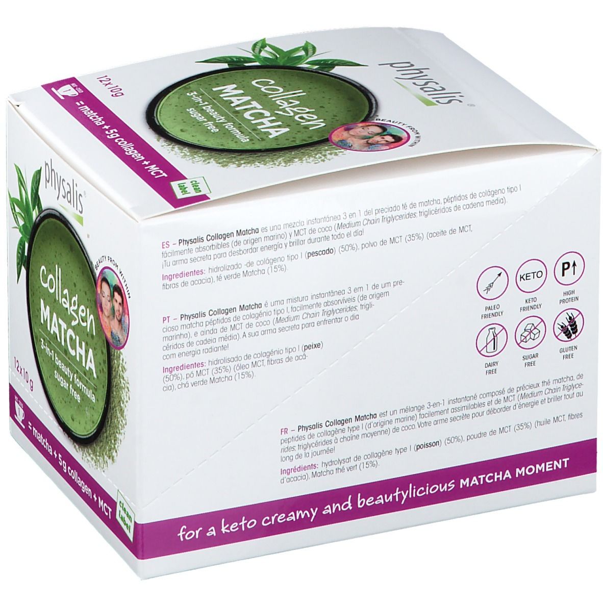 Physalis Collagen Matcha